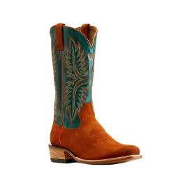 Ariat Men's Futurity Rider Cowboy Penny Roughout Aancient Turquoise  Boots