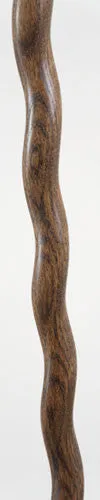 Brazos Twisted Oak Walking Stick - Brown 55"