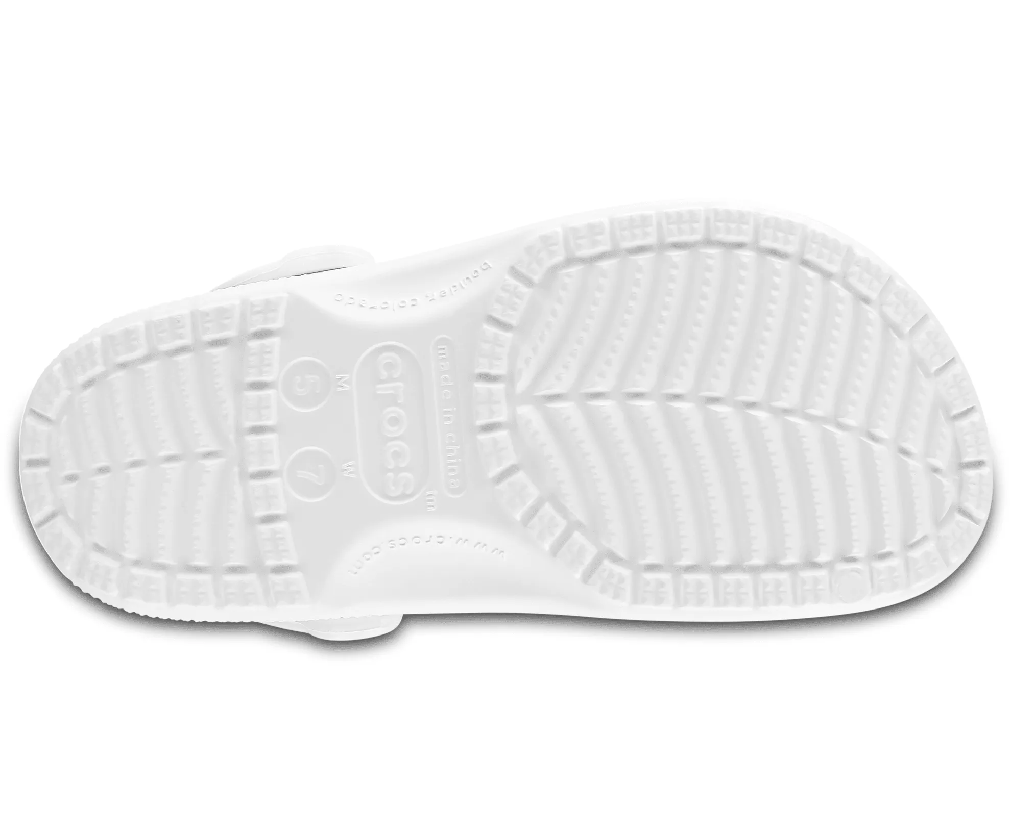 CROCS UNISEX CLASSIC CLOG WHITE