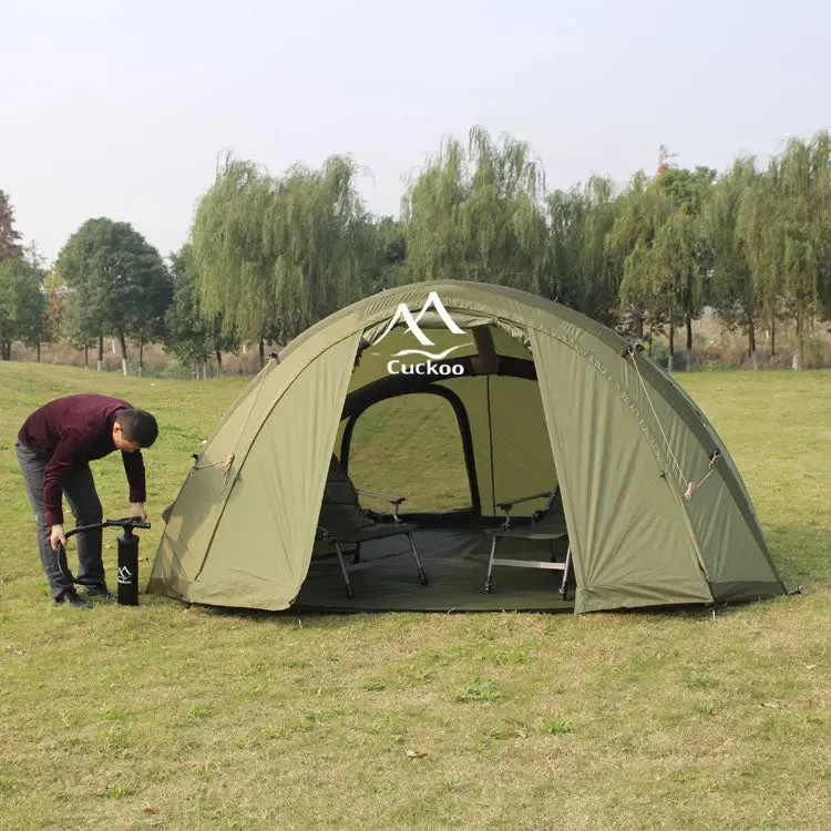 Cuckoo OEM Approved Inflatable Winter Ice Carp Fishing Tent for Fishing