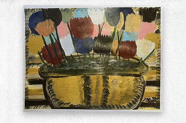 “Flores en una Olla de Oro” Fine Art by Deanna Caroon