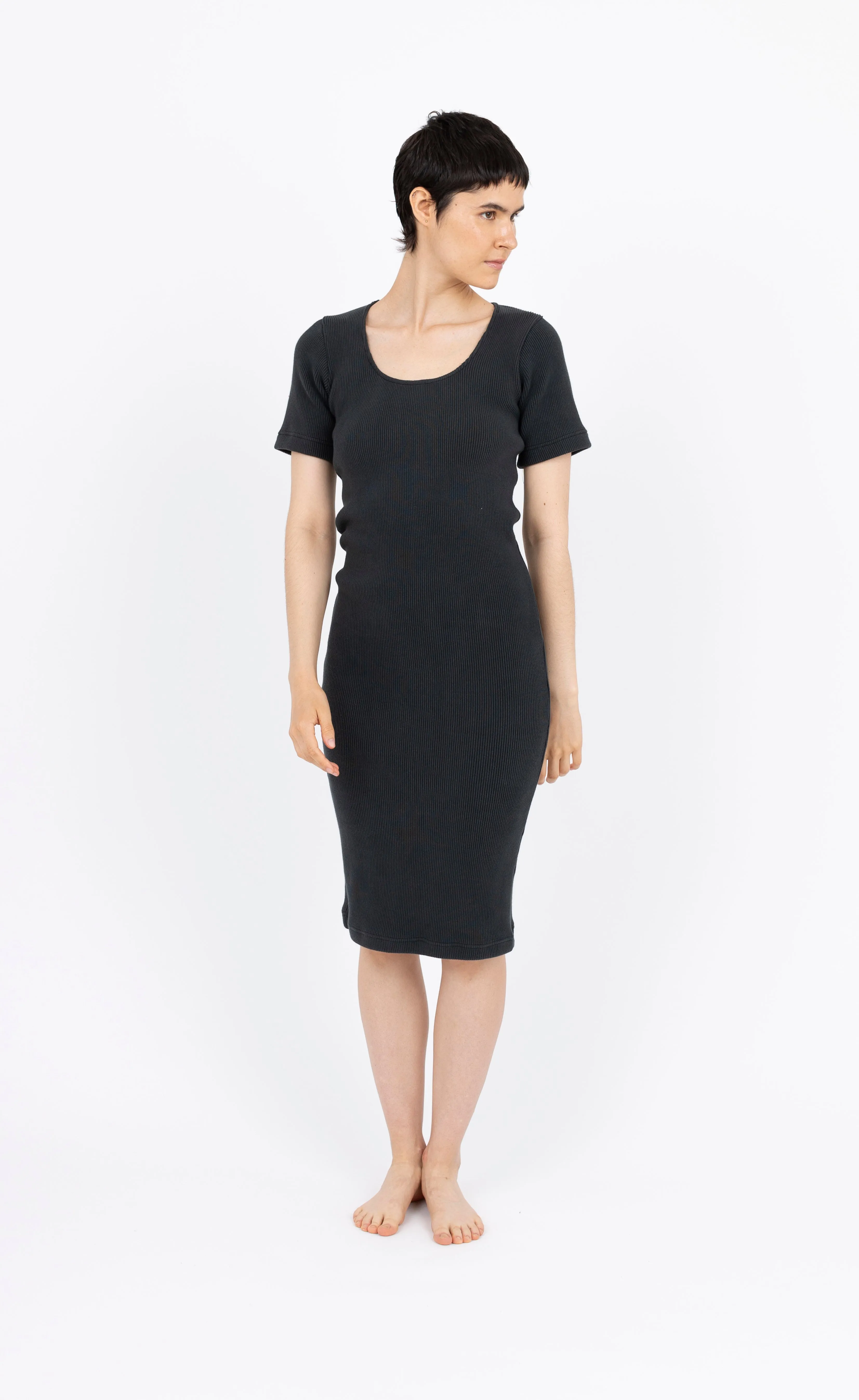 Lisa Dress, Faded Black