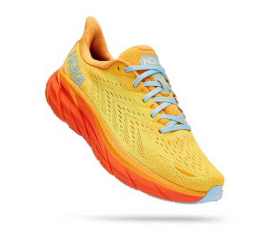 MEN'S HOKA CLIFTON 8 | RADIANT YELLOW / MAIZE