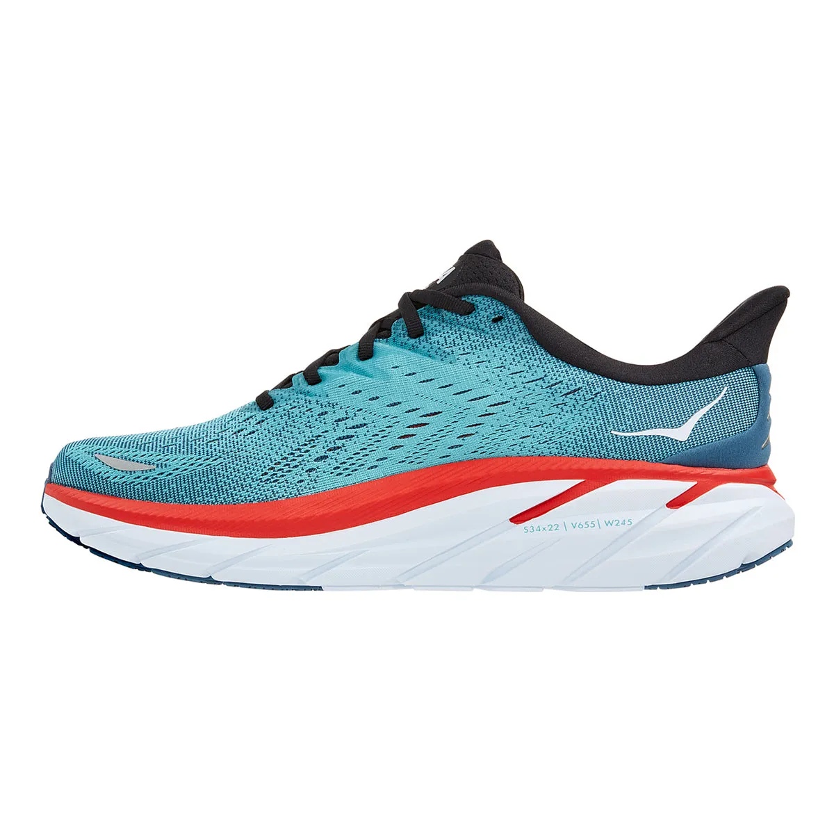 MEN'S HOKA CLIFTON 8 | REAL TEAL / AQUARELLE