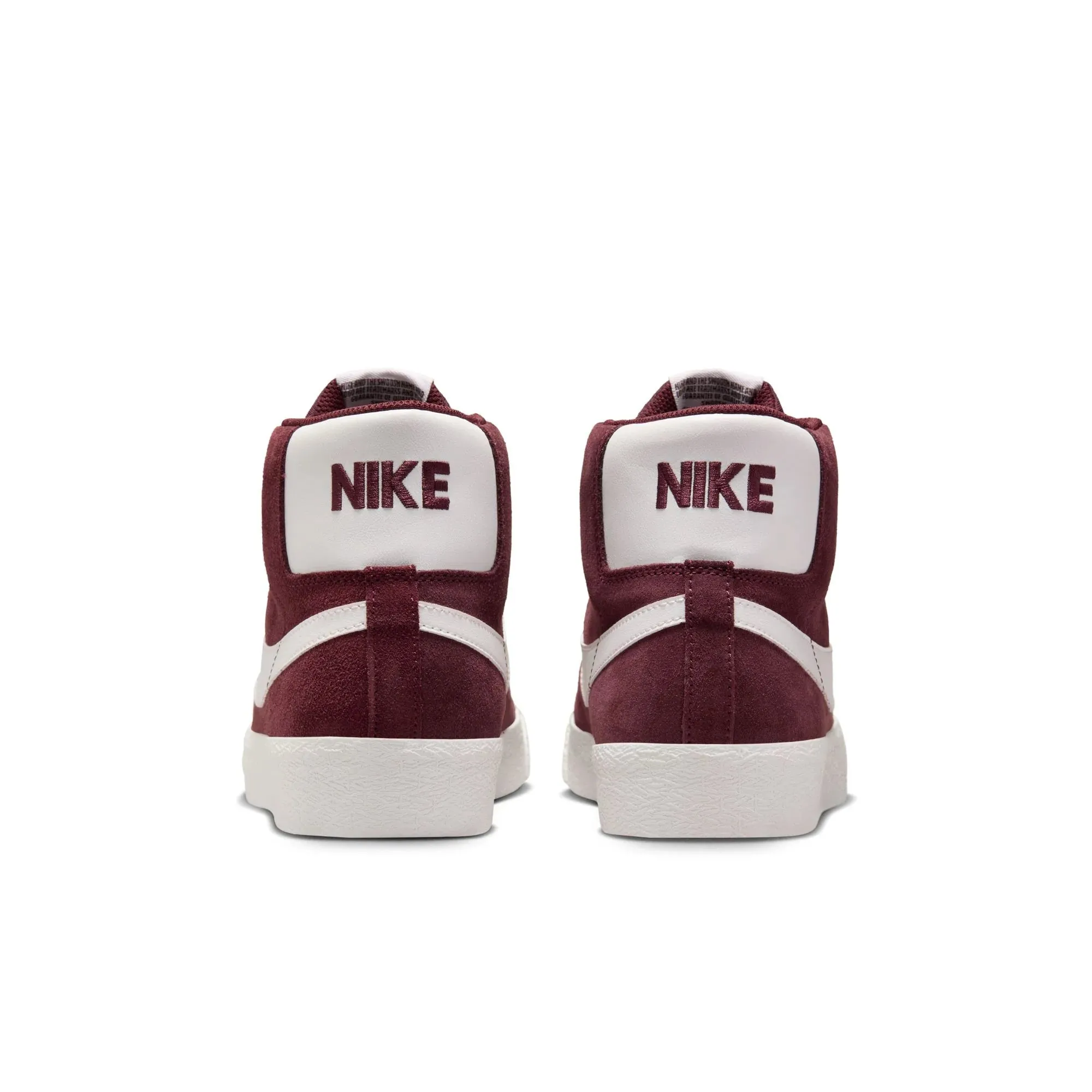 NIKE SB ZOOM BLAZER MID - BURGUNDY CRUSH/SUMMIT WHITE - 600 BURGANDY CRUSH/SUMMIT WHITE