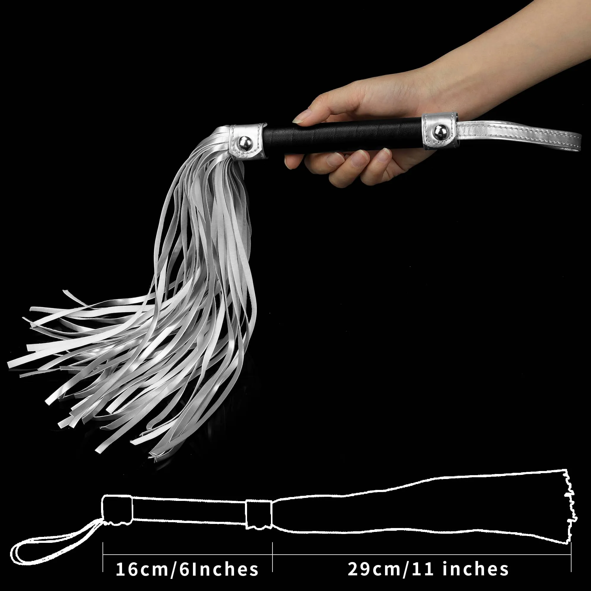 Sex Whip Flogger BDSM Basic Tool for Kinky Play