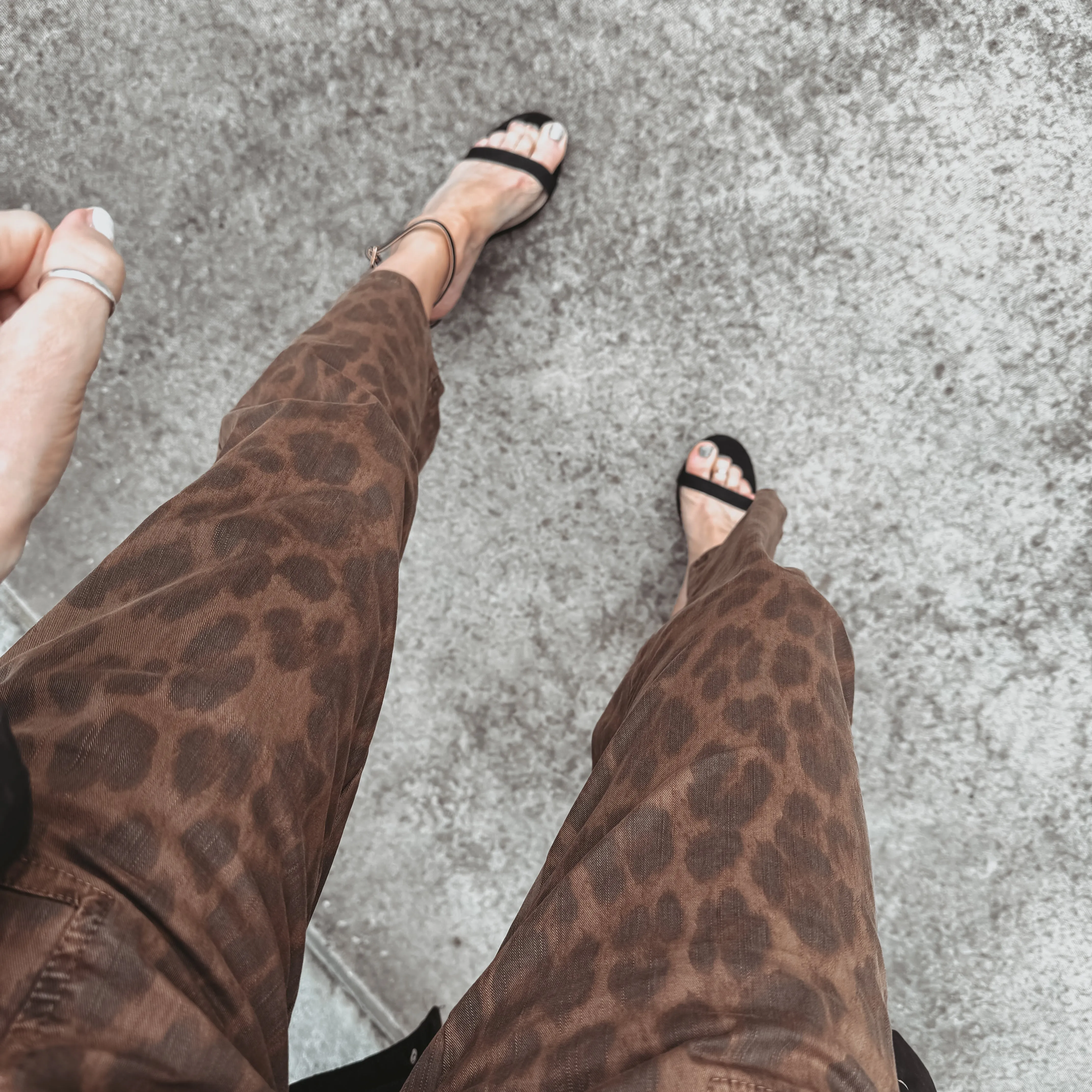 Slouchy Leopard jeans *NEW*