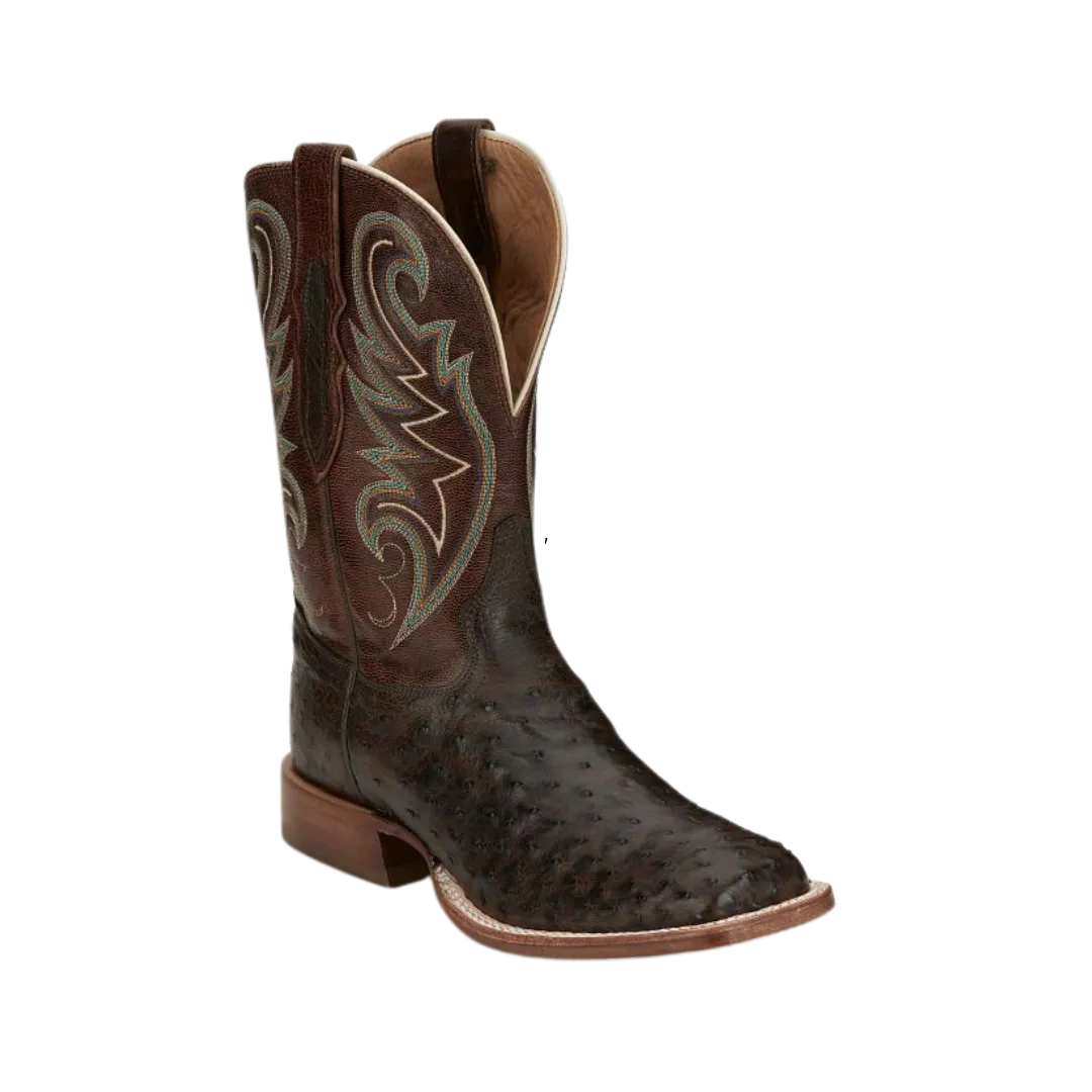 Tony Lama Men's Sienna Exotic Full Quill Ostrich Boots