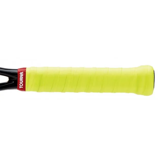 Tourna Soft Tac Tennis Overgrip Neon Yellow