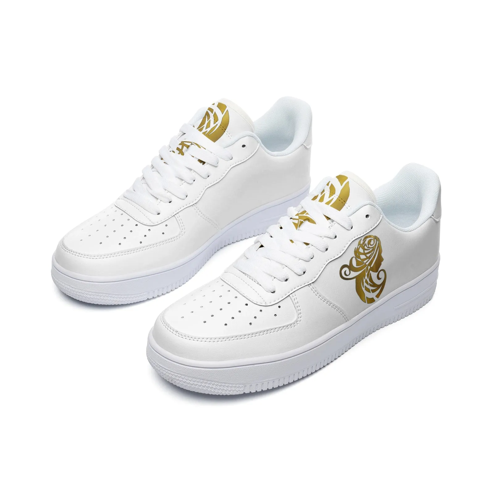 Unisex Low Top Leather Sneakers