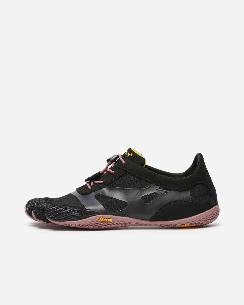 Vibram KS0 Evo Five Fingers Barefoot MAX FEEL Ladies Training Shoes - Black/Rose