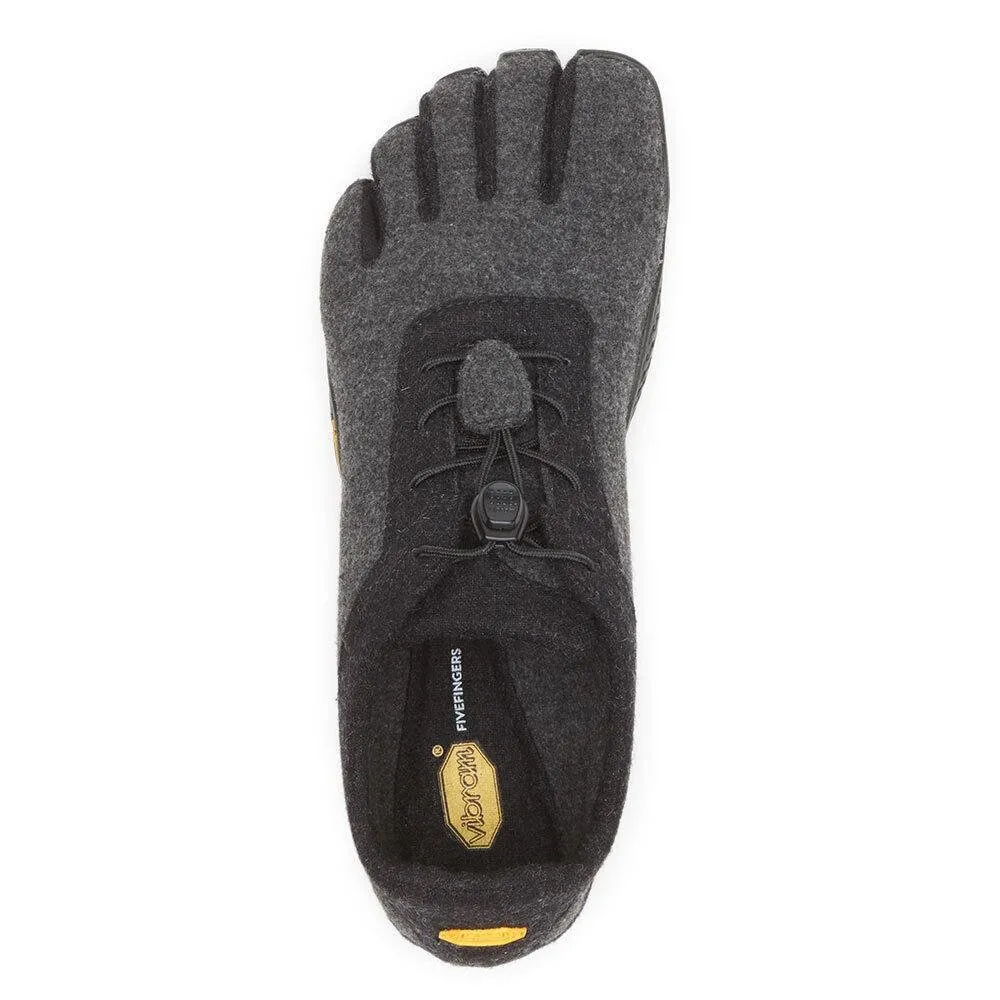 Vibram Womens KSO ECO Wool Fivefinger Shoes Barefoot Running Toe Trainers Black