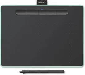 Wacom Intuos Medium Bluetooth Graphics Drawing Tablet, (Pistachio Green)