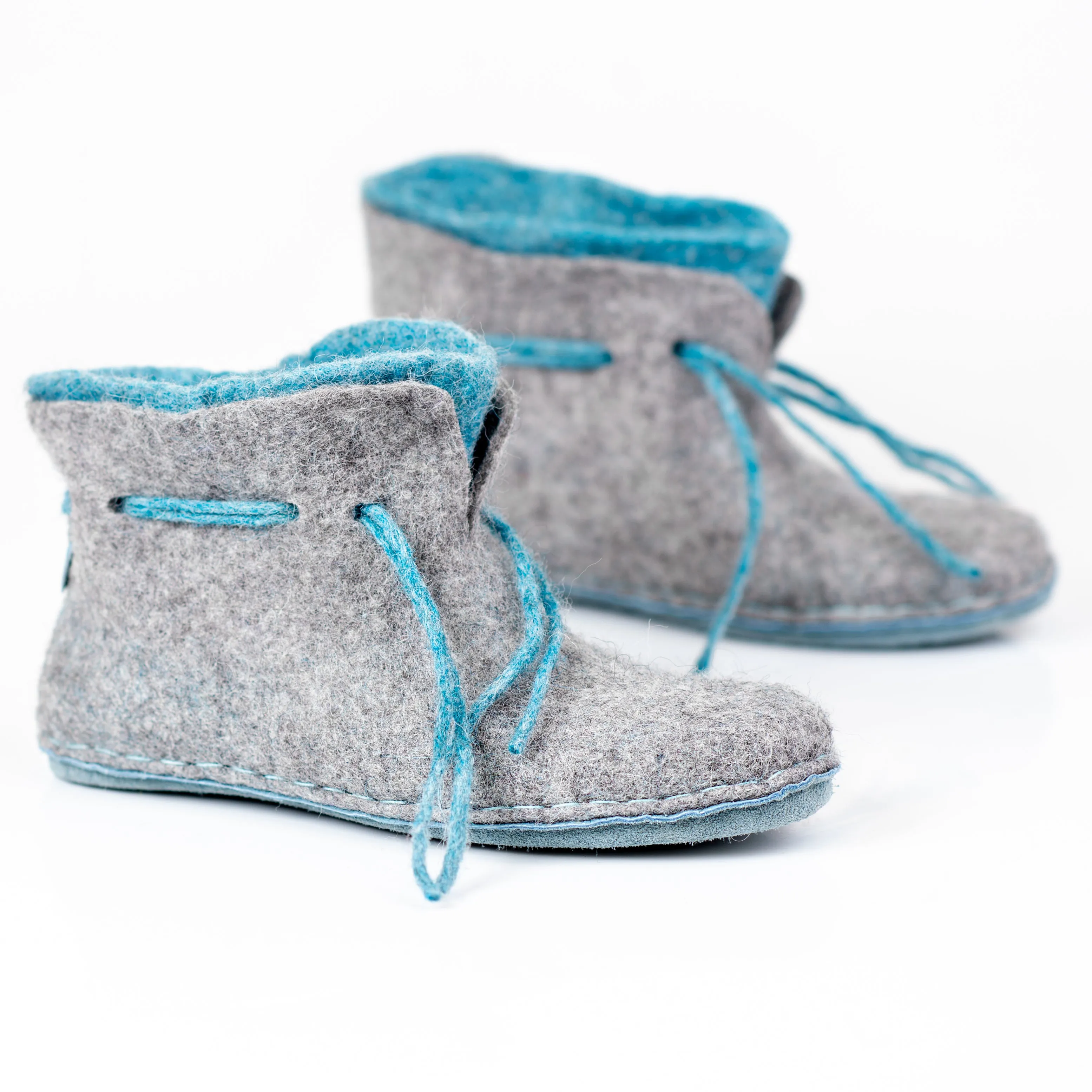 Women's WOOBOOTS Double - Grey Blue