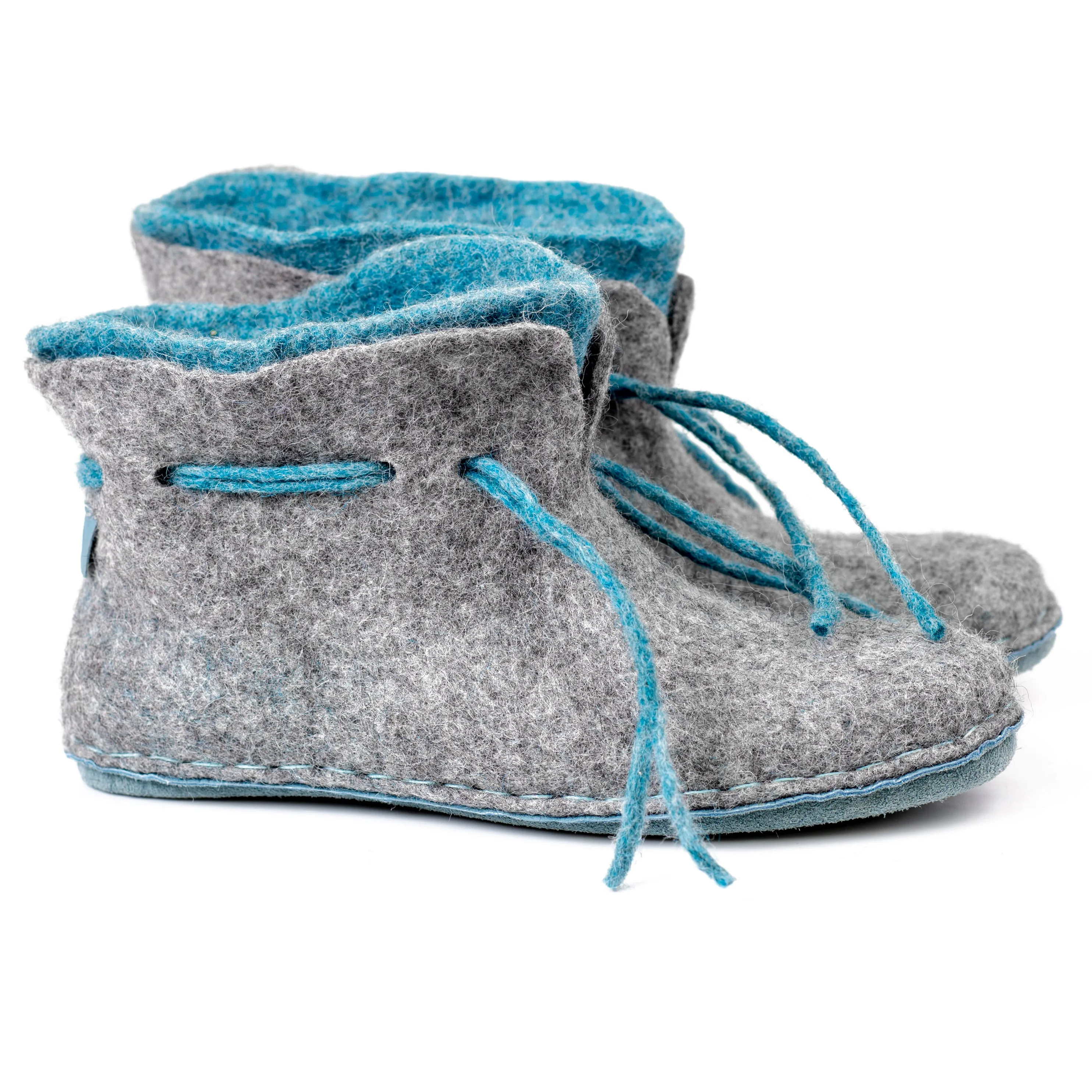 Women's WOOBOOTS Double - Grey Blue